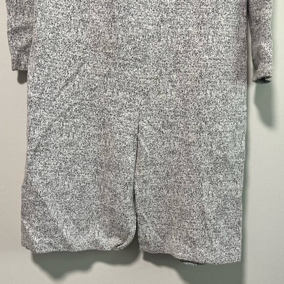 Dynamite Grey Marled Long Open Front Cardigan Jacket – Size P/S - Picture 4 of 13